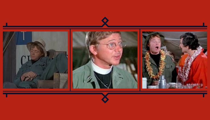 Father Mulcahy MASH, two actors